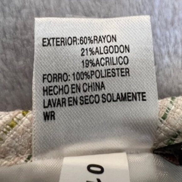 Alex Marie Women's Lined Pencil Skirt Slit Back 10 - Picture 14 of 16